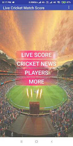 Live Cricket Match Scores screenshot 1