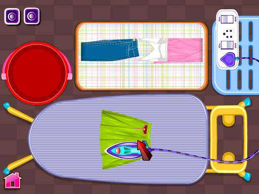 Ironing clothes girls games screenshot 5