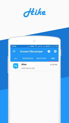 Unseen Messenger: No blue tick screenshot 5