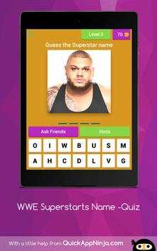 WWE Superstars Name -Quiz screenshot 10