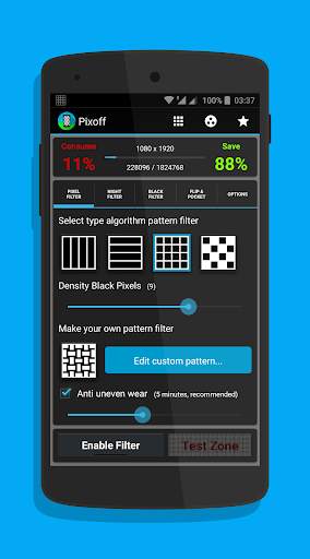Pixoff: Battery Saver screenshot 1