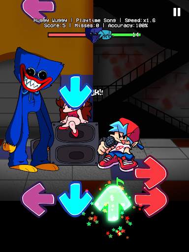 Playtime with huggy toy in FNF screenshot 3
