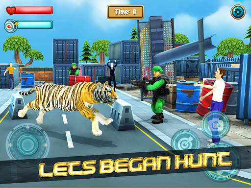 Wild Tiger Simulator: 3D Jurasic Park Adventure screenshot 5
