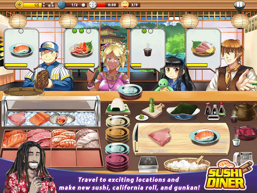 Sushi Diner - Fun Cooking Game screenshot 9
