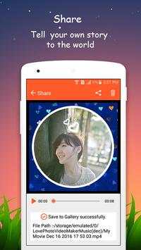 Love Photo Video Maker  Music screenshot 8