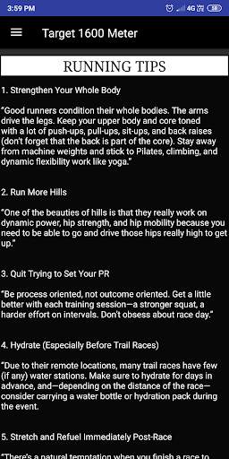 Target 1600 Meter Running App screenshot 6