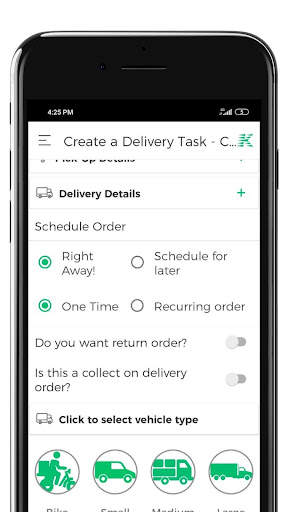 Kwik Delivery screenshot 5