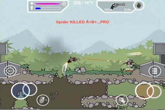 Trick Doodle Army 3 Mini Militia screenshot 6