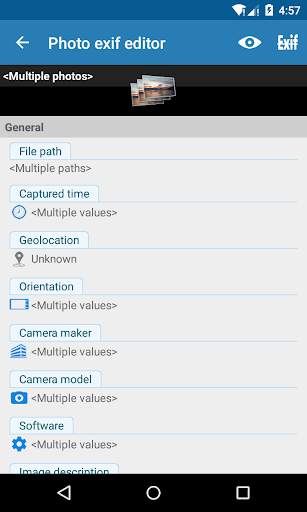 Photo Exif Editor - Metadata screenshot 8