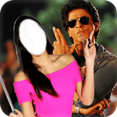 Selfie With Shahrukh Khan-Photo Name with SRK icon