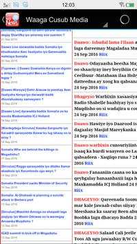 Somalia News screenshot 3