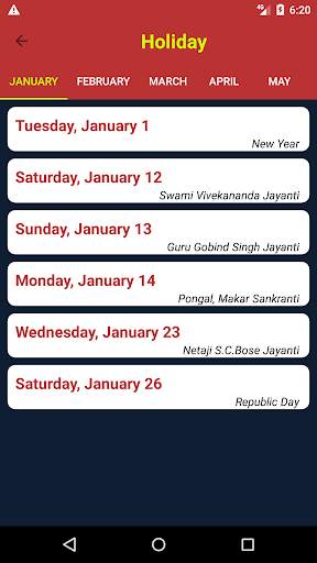 Hindi Panchang screenshot 2