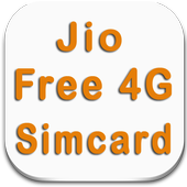 Free Jio 4G SimCard icon