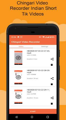 Free Chingari Video Recorder Indian Short Videos screenshot 3