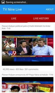TV9 News LIVE TV screenshot 5