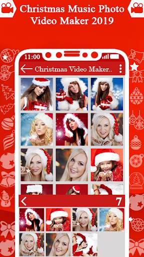 Christmas Music Photo Video Maker 2019 screenshot 2