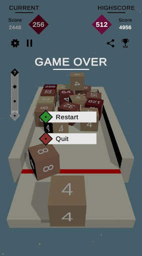 BlockStackz - 2048 3D Block Matching screenshot 4