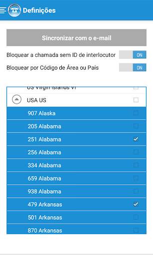 Bloqueador de chamadas Reverd screenshot 3