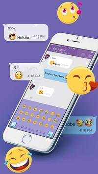 Keyboard Theme for Viber Messenger screenshot 2
