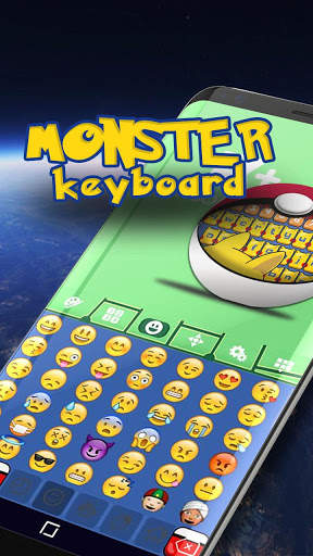 Monster Keyboard Theme स्क्रीनशॉट 5