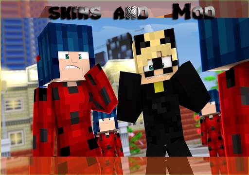 Meraculeuse Skins   Mod Ladybug Noir For PE screenshot 4