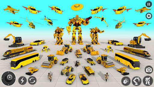 Incredible Robot Game Car Game screenshot 2