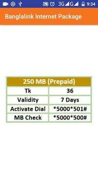 Banglalink Internet Package screenshot 6