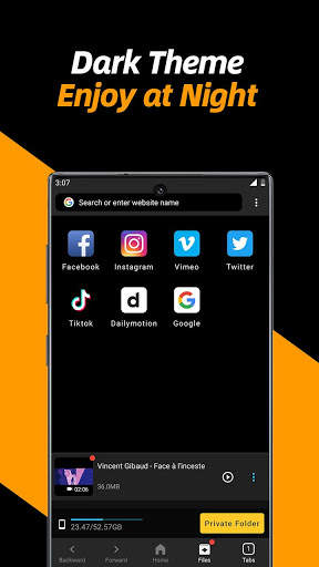 Video Downloader, Private Browser screenshot 5