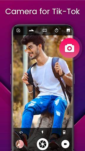 Camera for Tiktok : Shot on camera : HD Camera screenshot 1