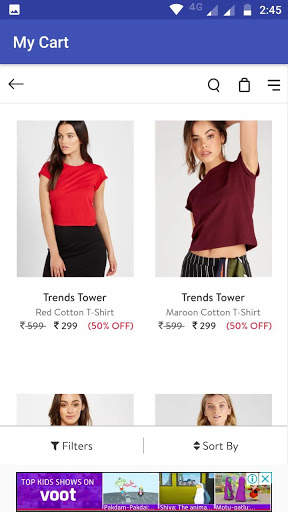 My Online Cart screenshot 1