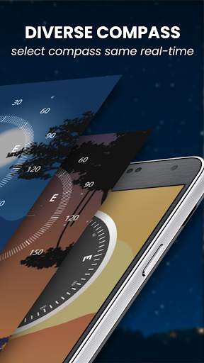 My compass free: GPS - Smart compass, find the way screenshot 2