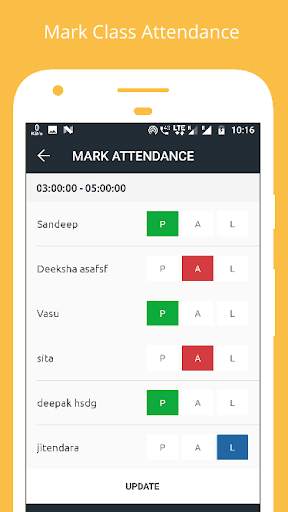 Schoollog Teacher screenshot 4