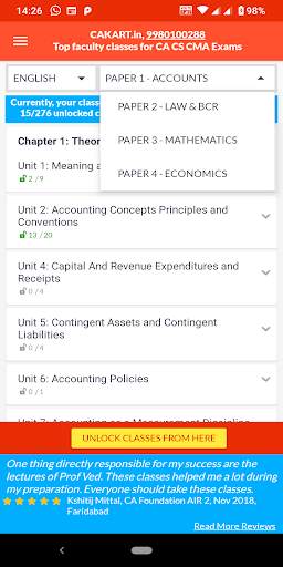 CA Foundation screenshot 3