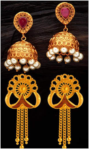 Earrings Jewelery Designs Photo Editor screenshot 3