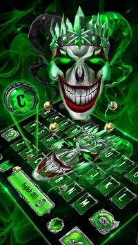 Joker Skull Keyboard Theme screenshot 2