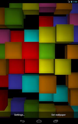 Cube 3D: Live Wallpaper screenshot 9