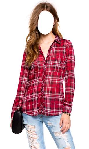 Women Shirt Photo Suit New screenshot 6