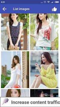 Hot Girl Cute Wallpaper 6 تصوير الشاشة