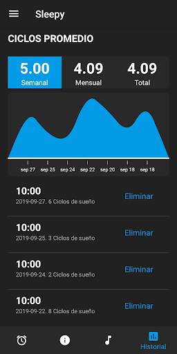 Sleepy - Ciclos de sueño screenshot 6