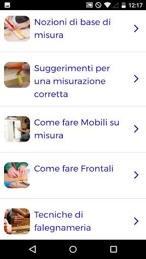 Corso di Falegnameria screenshot 1