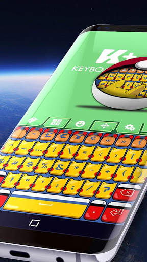 Monster Keyboard Theme स्क्रीनशॉट 1