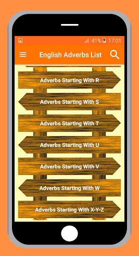 English Adverbs List скриншот 4