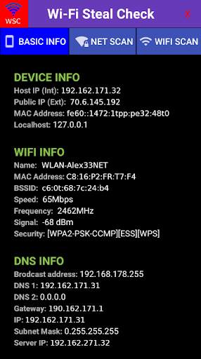 WiFi Security Check screenshot 1