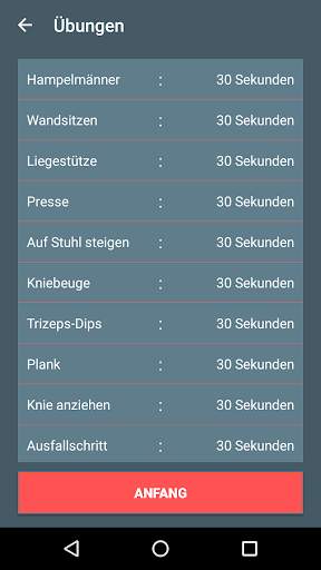 7 Min Gewichtsverlust workout screenshot 2