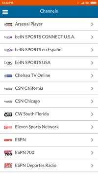 Live Football on TV and Online Guide screenshot 4