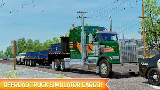 Euro Truck simulator 3d games screenshot 3
