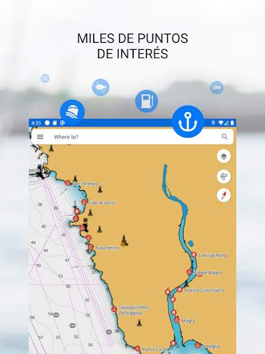 C-MAP: Cartas Náuticas screenshot 14