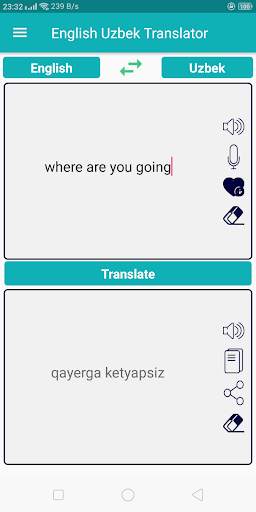 English Uzbek Translator скриншот 3