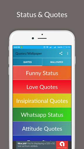 Status & Quotes - 2020 screenshot 2