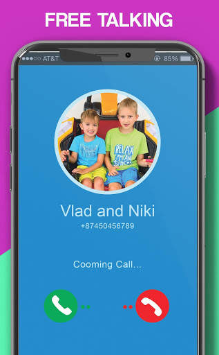 Vlad and Nikita Fake Video Call Simulation screenshot 1